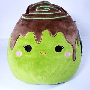 Squishmallows Malta Green Matcha Cinnamon Roll 8" Plush New
